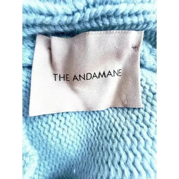 The Andamane Forget Me Not Crop Cardigan Set Wool Cashmere Women’s Size XL - Picture 9 of 12